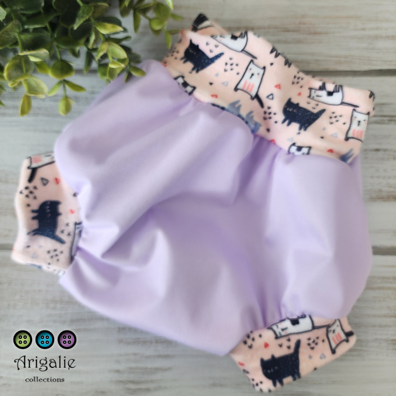 Couvre-couche DADO - Taille SMALL (BANDES À MOTIF)