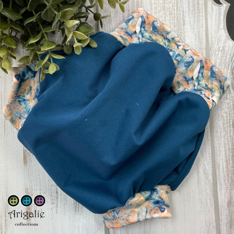 Couvre-couche DADO - Taille SMALL (BANDES À MOTIF)
