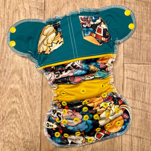 Couche à poche SofyNado - Nouveau-né - Couche artisanale