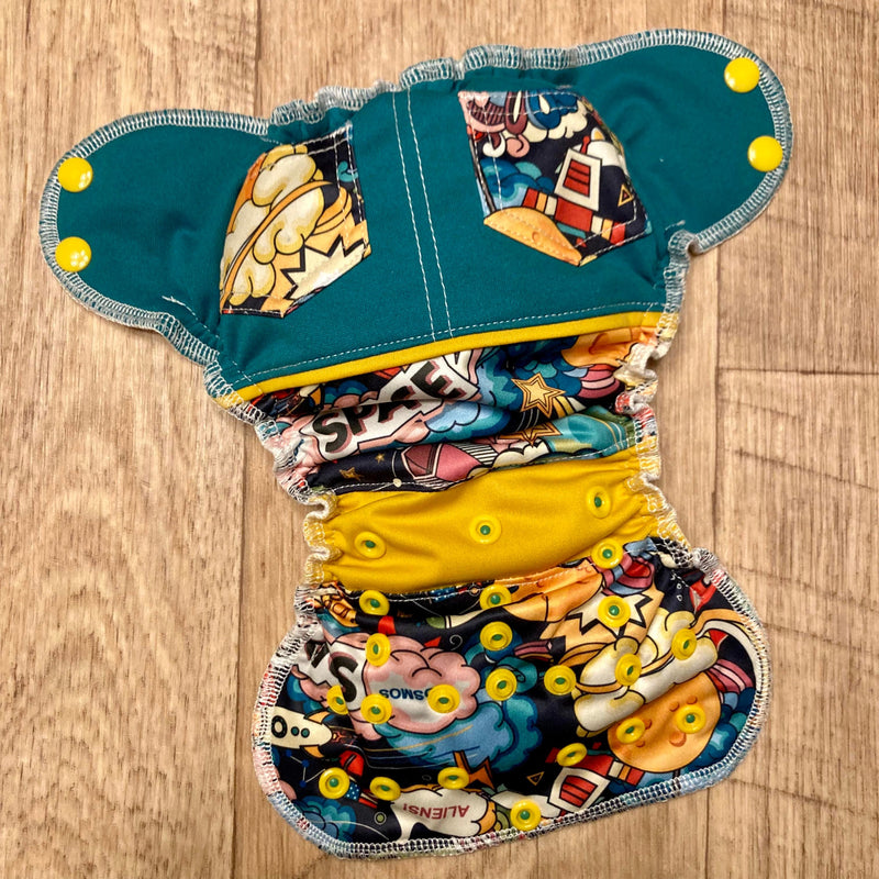 Couche à poche SofyNado - Nouveau-né - Couche artisanale