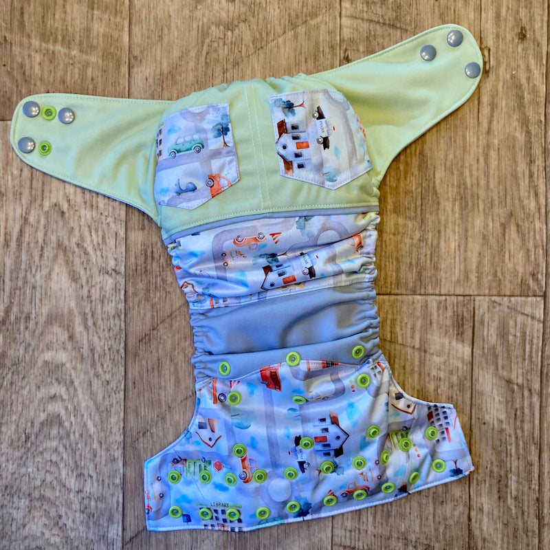 Couche à poche SofyNado - Milou - Couche artisanale