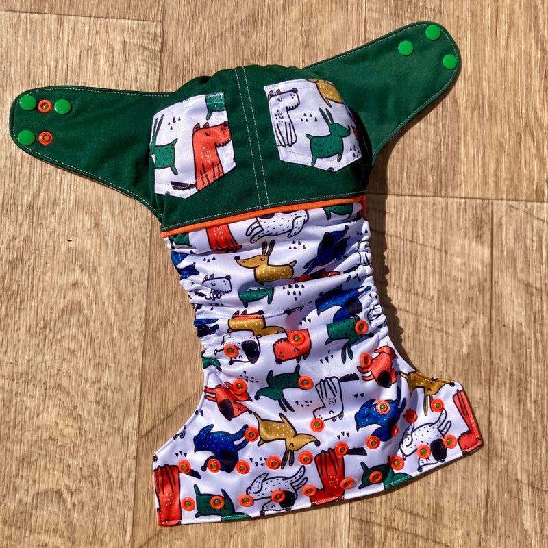 Couche à poche SofyNado - Milou - Couche artisanale