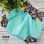 Couvre-couche DADO - Taille SMALL (BANDES À MOTIF)