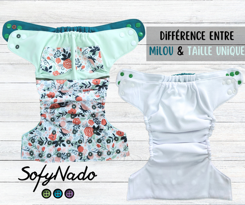 Couche à poche SofyNado - Milou - Couche artisanale