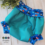 Couvre-couche DADO - Taille SMALL (BANDES À MOTIF)