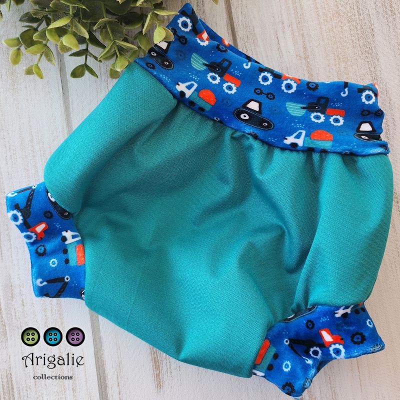 Couvre-couche DADO - Taille SMALL (BANDES À MOTIF)