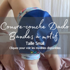 Couvre-couche DADO - Taille SMALL (BANDES À MOTIF)