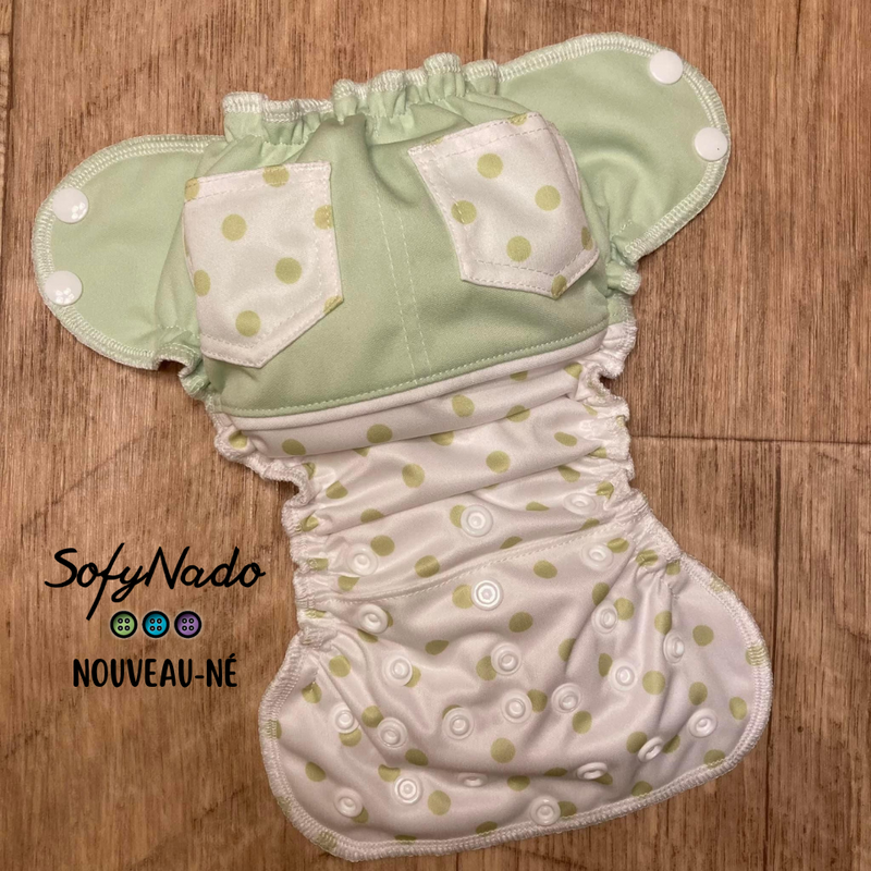 Couche à poche SofyNado - Nouveau-né - Couche artisanale
