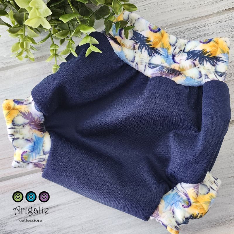 Couvre-couche DADO - Taille SMALL (BANDES À MOTIF)