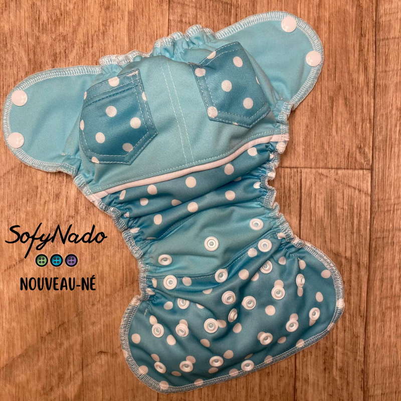 Couche à poche SofyNado - Nouveau-né - Couche artisanale