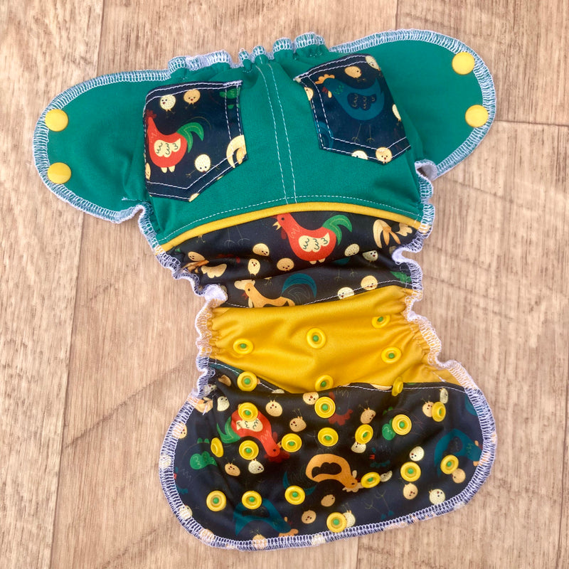 Couche à poche SofyNado - Nouveau-né - Couche artisanale