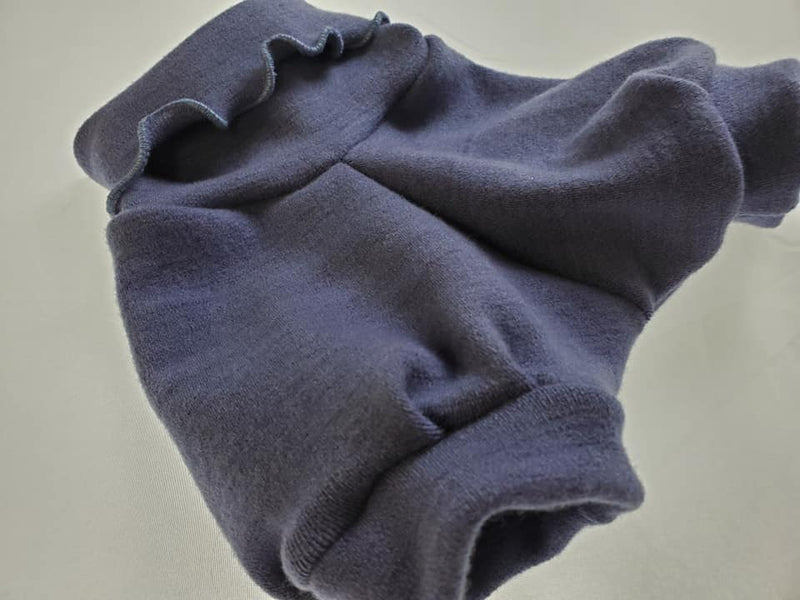Bloomer Bumby Dark Denim / Ruffled Taille repliée