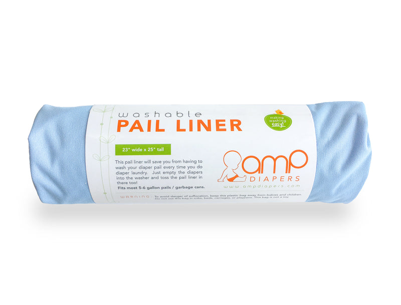 Sac imperméable pour panier à couche - BLEU PÂLE