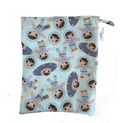 Sac imperméable 8poX11po (wetbag) - ASTRONAUTES