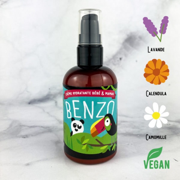 BENZO - Crème hydratante bébé et maman