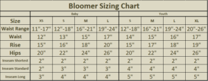 Bloomer Bumby Dark Denim / Ruffled Taille repliée