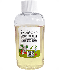 Lessive liquide HE La Souris Verte (sans fragrance)