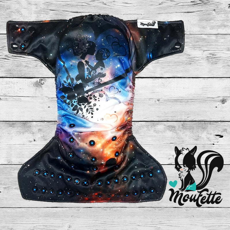 Confections Moufette - Couche à poche - Taille unique 8-35 lbs / MAMAN GALAXIE