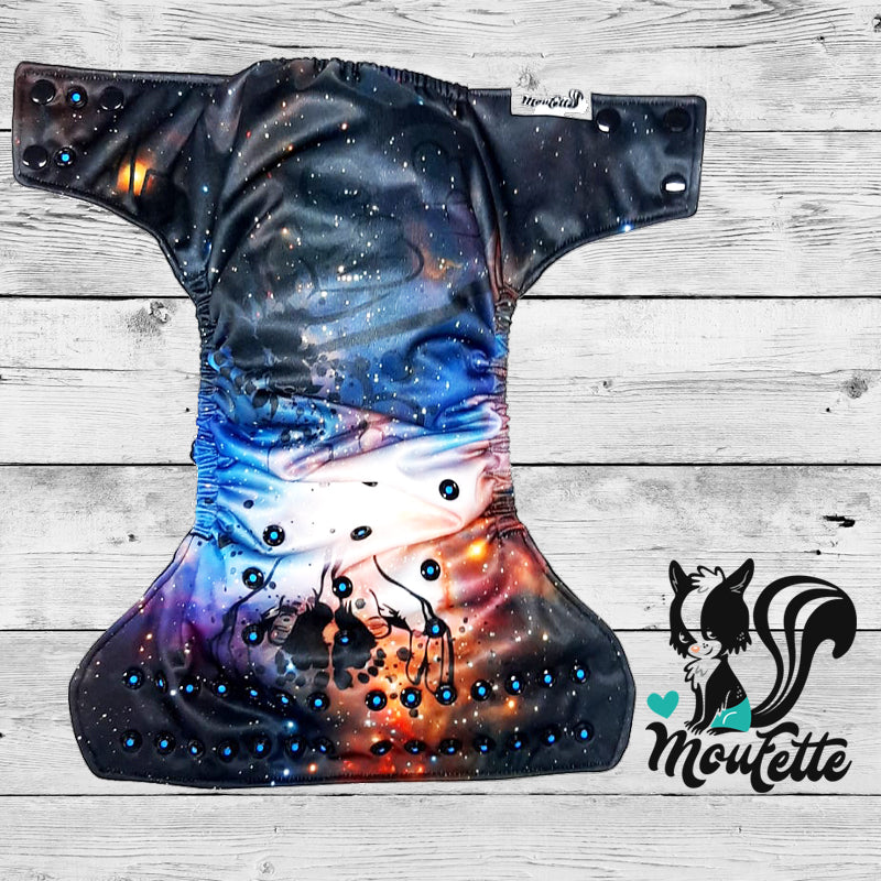 Confections Moufette - Couche à poche - Taille unique 8-35 lbs / PAPA GALAXIE