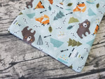 Sac imperméable 8poX11po (wetbag) - RENARD ET OURS