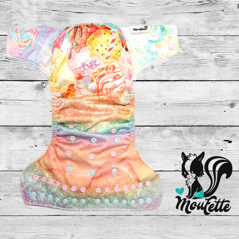 Confections Moufette - Couche à poche - Nouveau-né 4-13 lbs / SUCRERIES