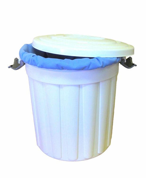 Sac imperméable pour panier à couche - BLEU PÂLE