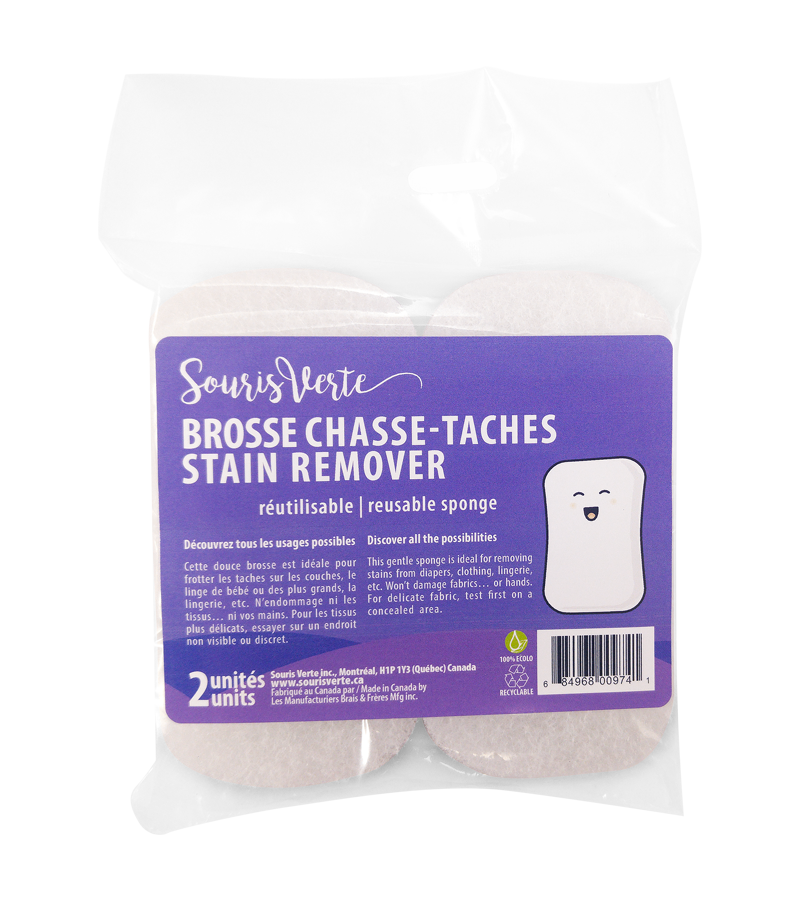 Brosse "Chasse-tache" La Souris Verte