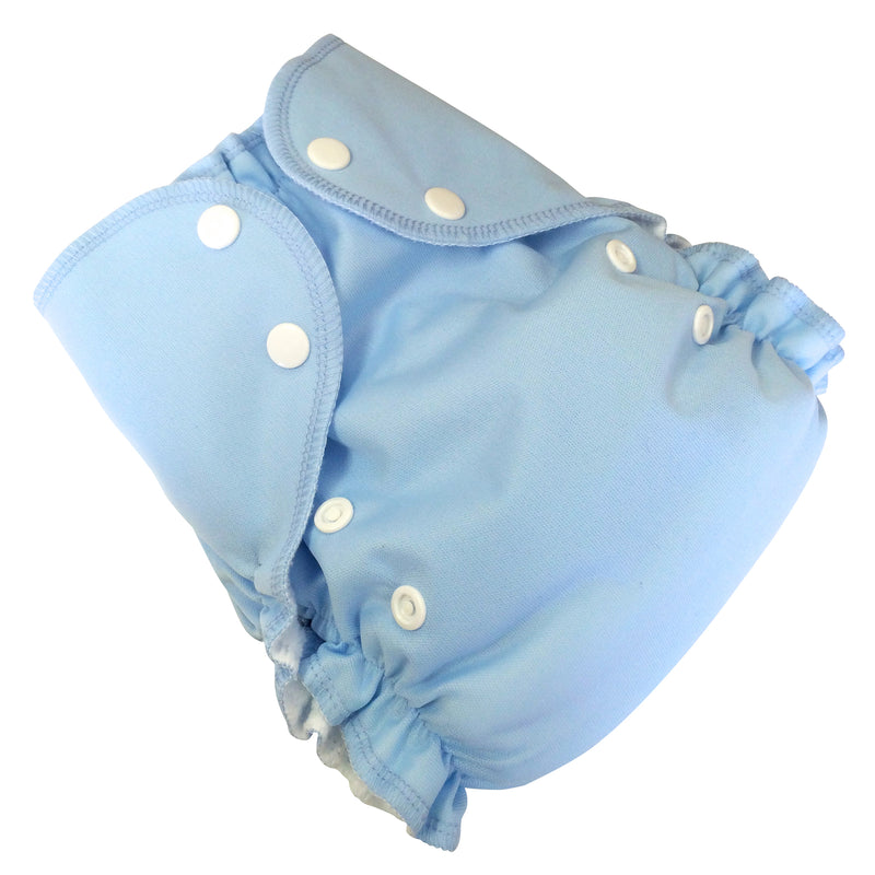 AMP - Couche à poche - Taille unique 6-38 lbs /Bleu pâle