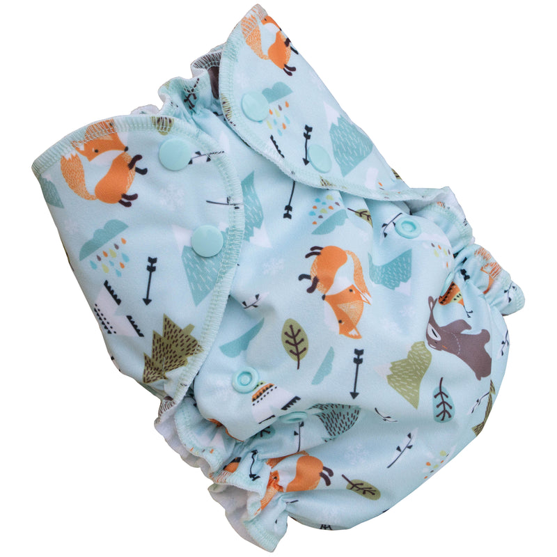 AMP - Couche à poche - Taille unique 6-38 lbs / L'ours et le renard