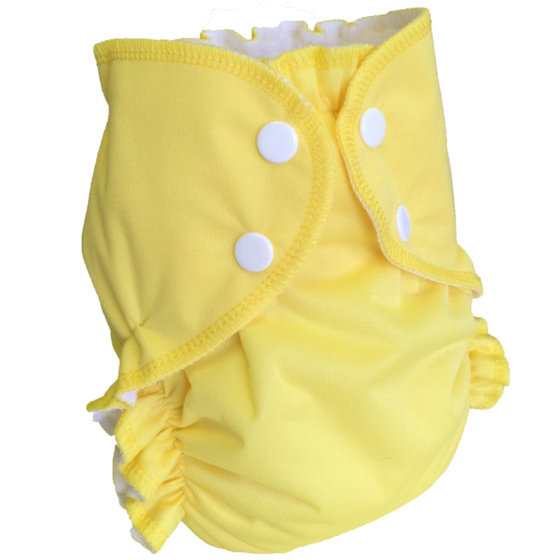 AMP - Couche à poche - Petit/NN 6-18 lbs / Citron